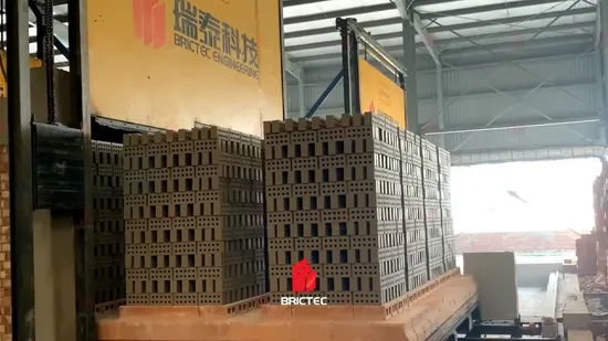 Высокоэффективная печь для обжига красного кирпича с высокой производительностью